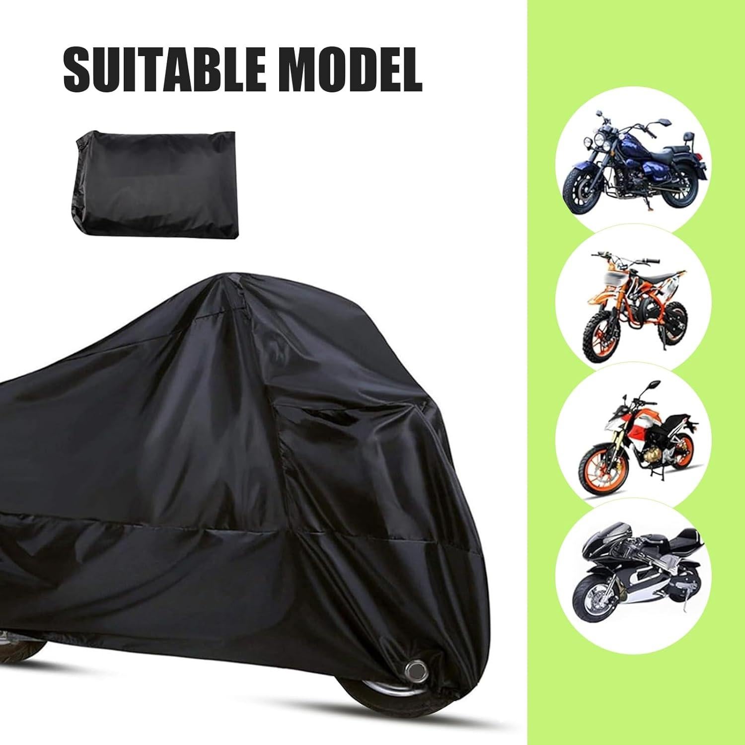 Funda para Motocicleta DACIRTY 190T Impermeable Universal