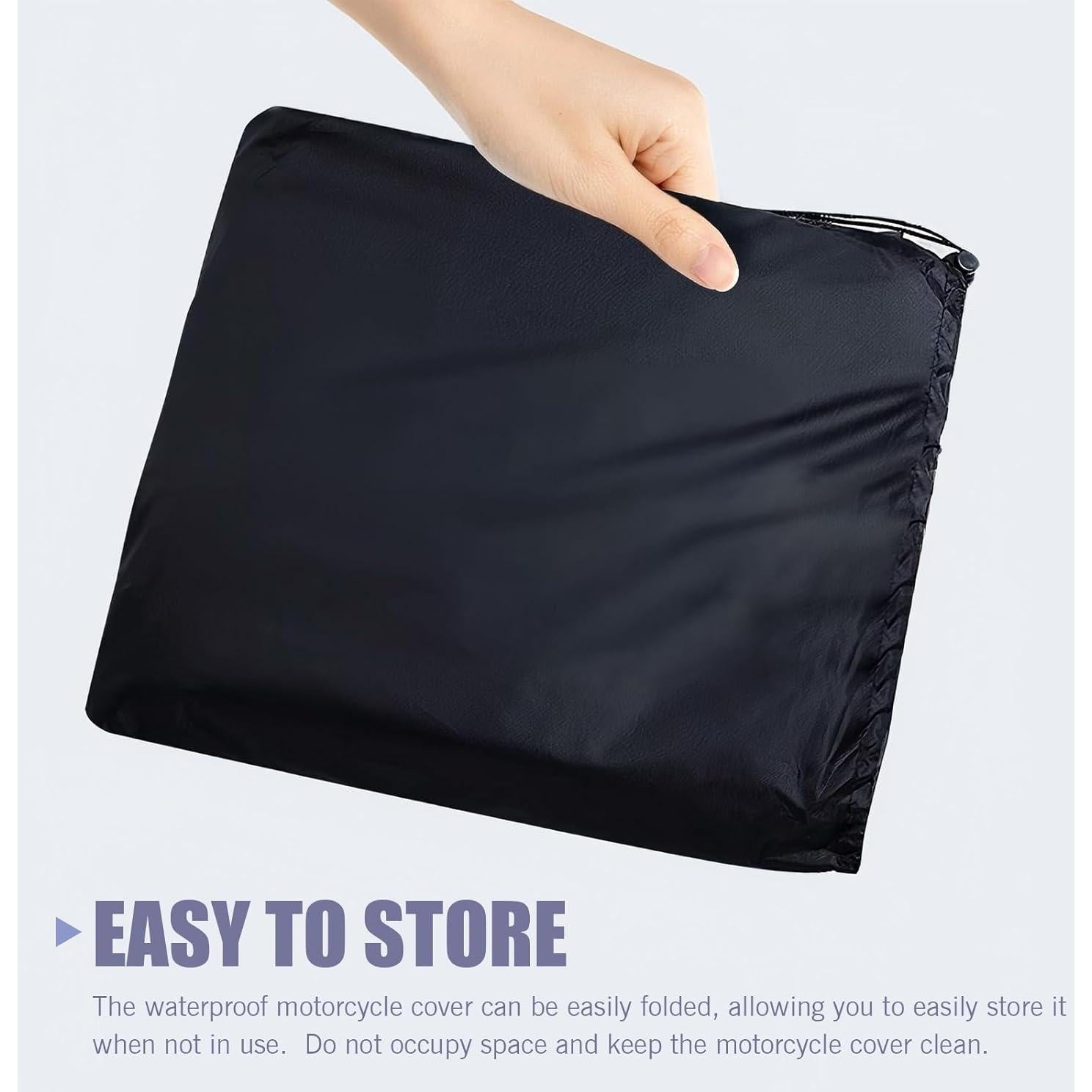 Cubierta de Motocicleta Arwrilt 2XL Impermeable con Bolsa