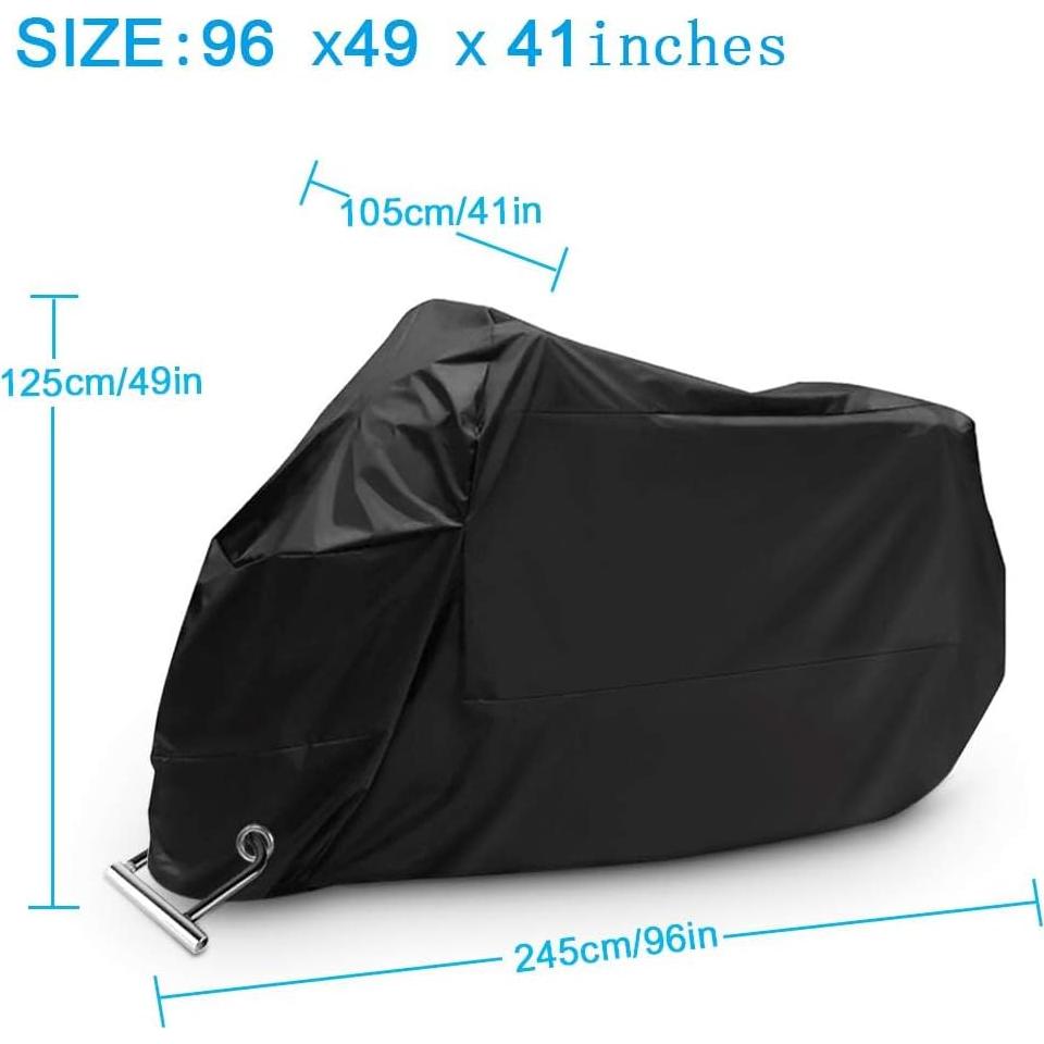 Cubierta Impermeable para Motocicleta LuLuya MC2XL hasta 243 cm