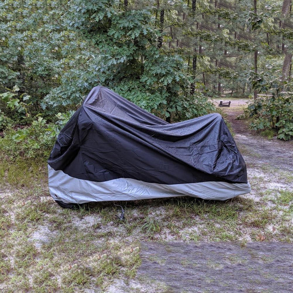 Cubierta de Motocicleta MENKOW 2XL Impermeable con Agujeros