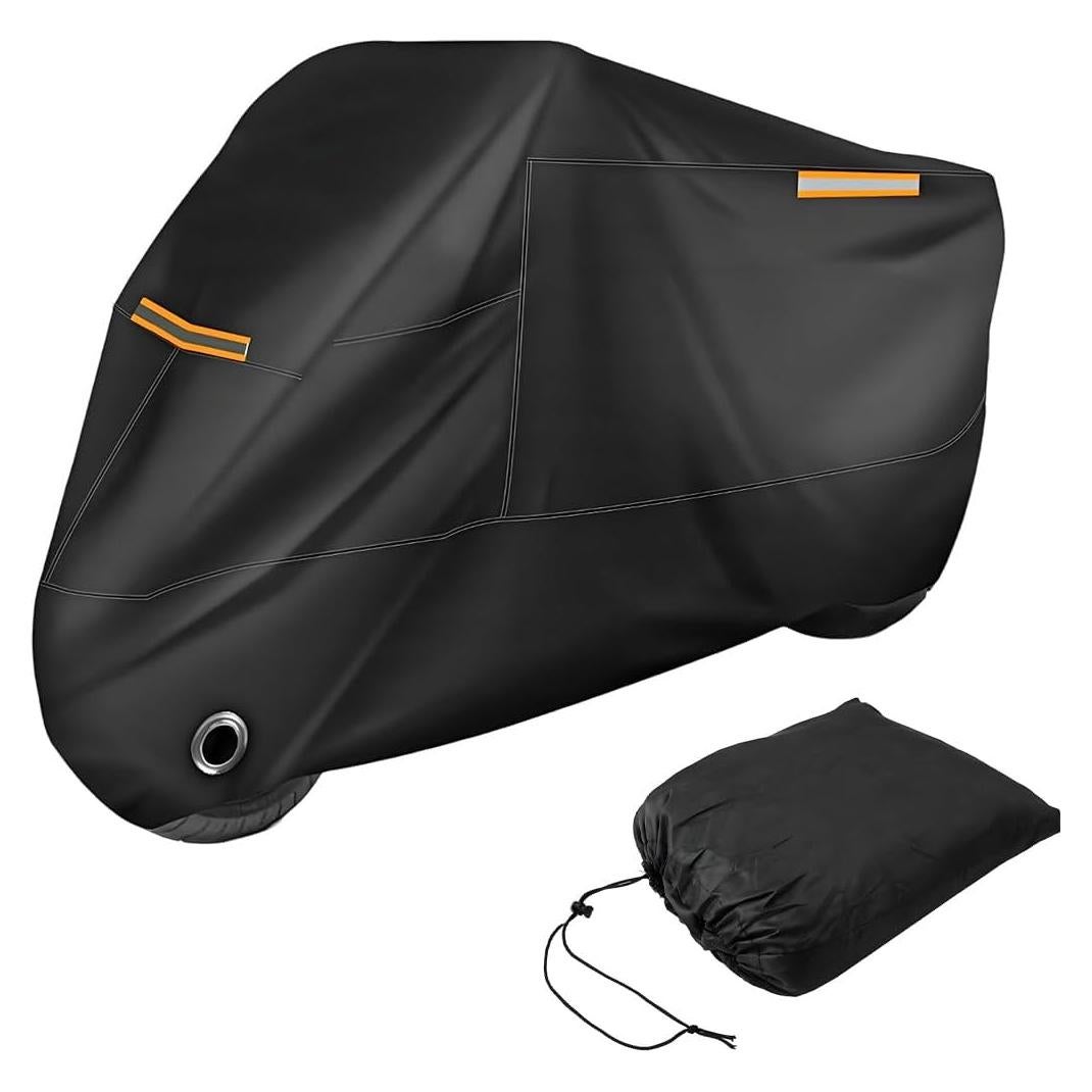 Funda para Motocicleta KVAEY 190T Impermeable Universal 105x125x245cm