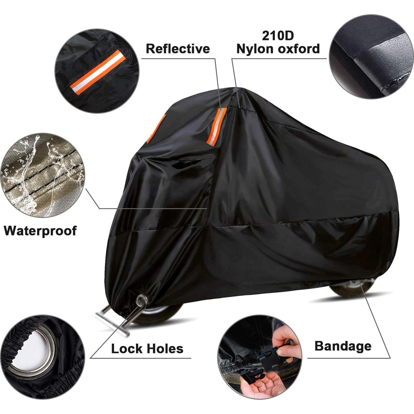 Cubierta de Motocicleta Impermeable WinPower 2XL Universal