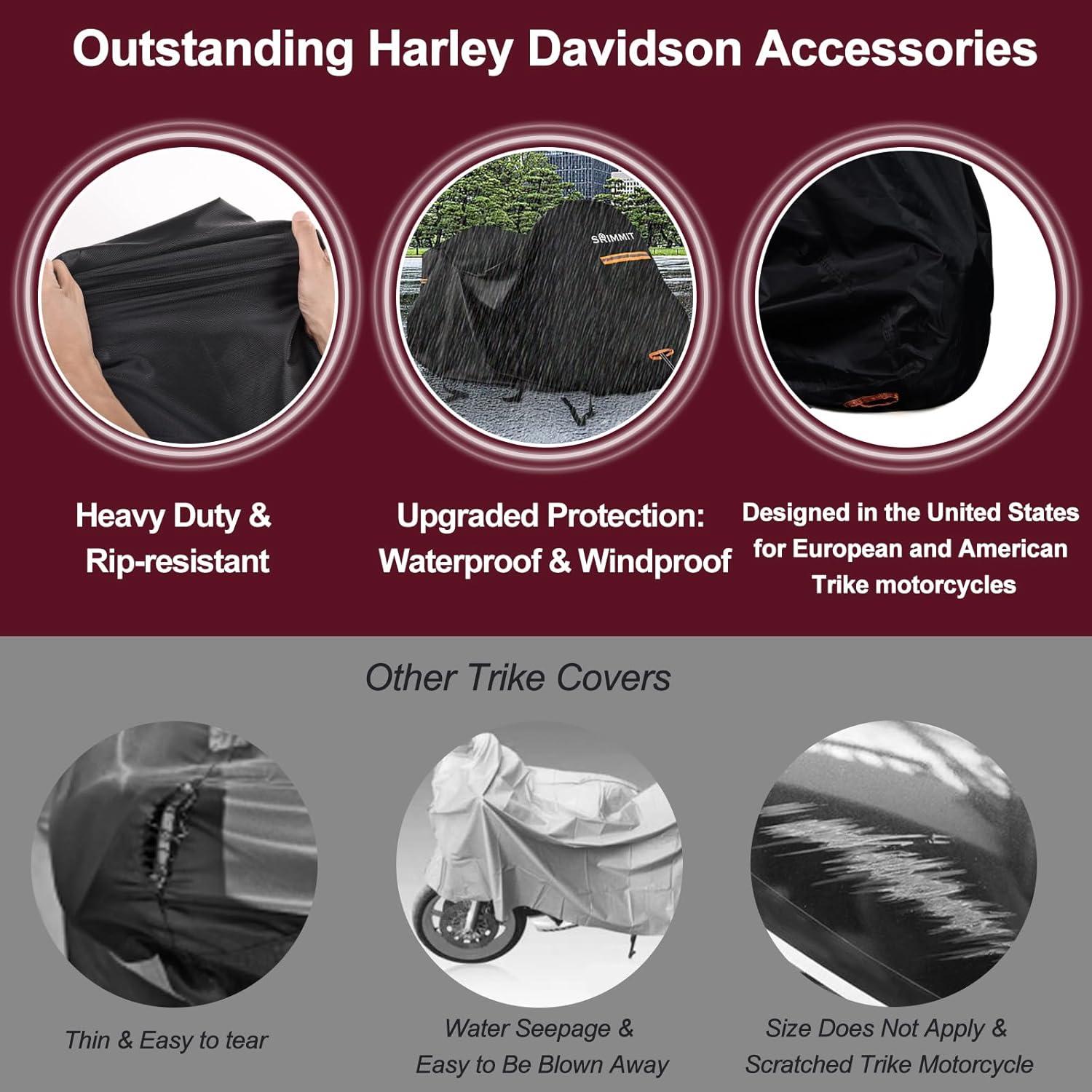 Cubierta para Trike SRIMMIT 420D Impermeable 274x150cm