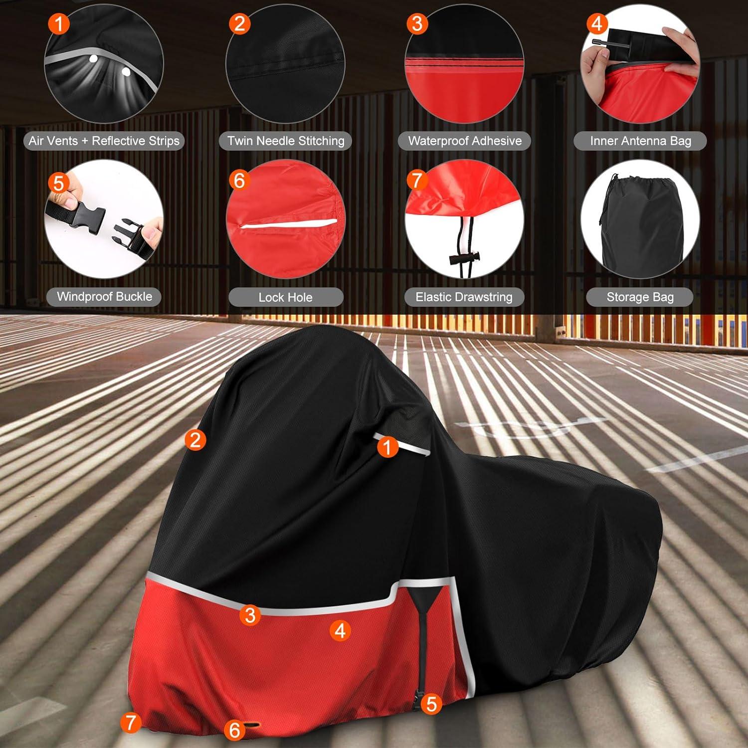 Cubierta de Moto Sportuli para Honda Goldwing GL1500 GL1800