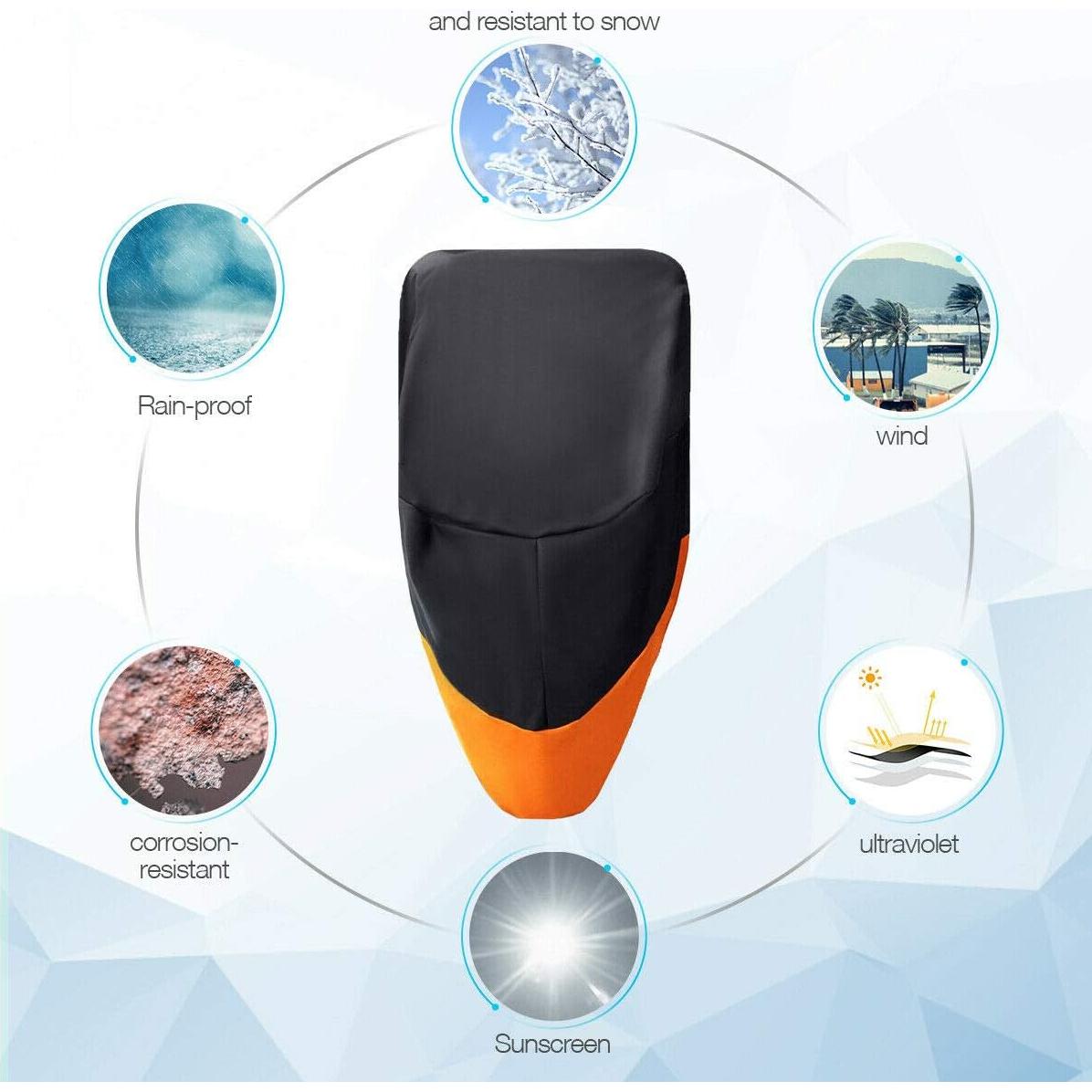 Cubierta de Motocicleta Wrypun XXXL para Harley y Honda