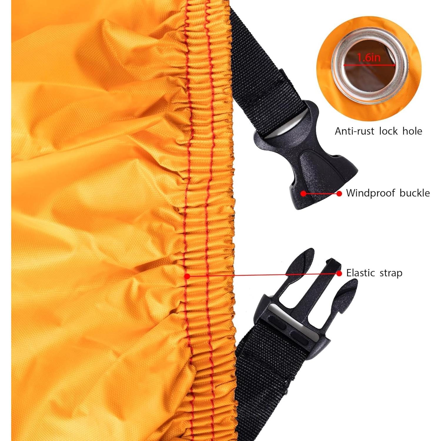 Cubierta de Motocicleta Wrypun XXXL para Harley y Honda