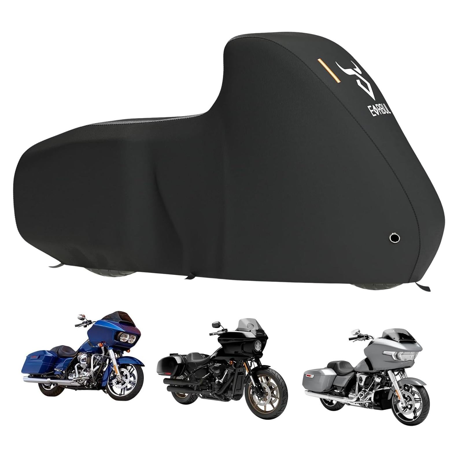 Funda de motocicleta EVRBUL 420D UV 50+ hasta 248.92 cm