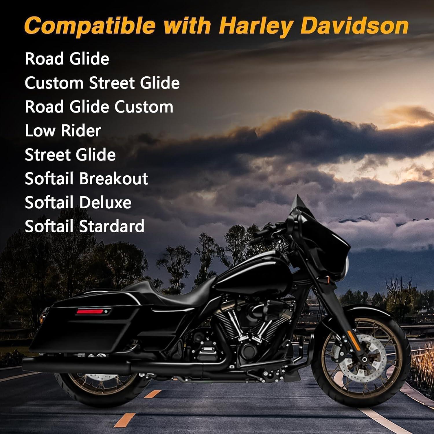 Funda de motocicleta EVRBUL 420D UV 50+ hasta 248.92 cm