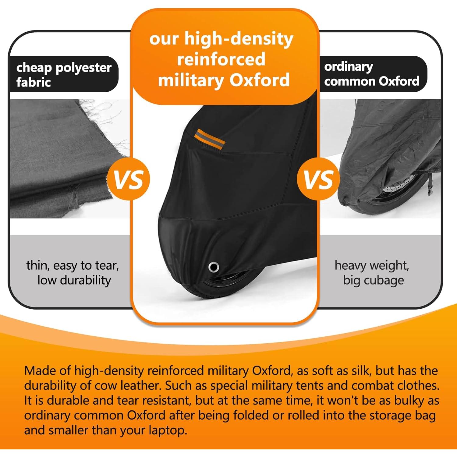 Cubierta Universal para Motocicleta ROMGTNN 274 cm Impermeable