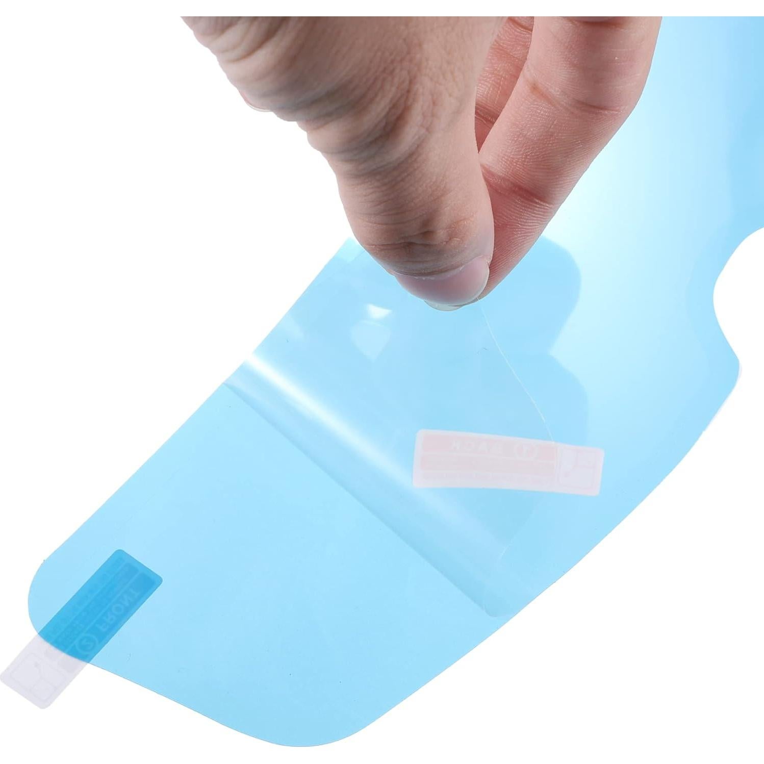 Película Antilluvia para Casco X AUTOHAUX 24.5x7.3cm 4 Piezas