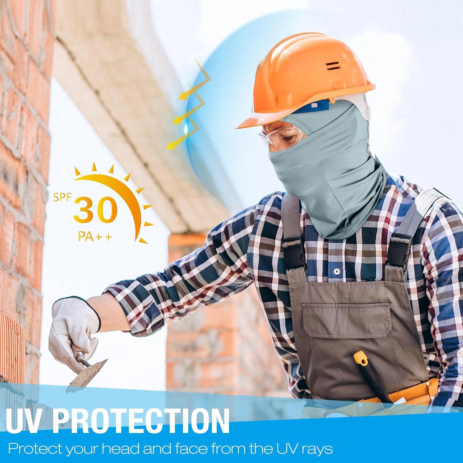 Paquete de 2 Balaclavas Refrigerantes UV Shiesty para Verano