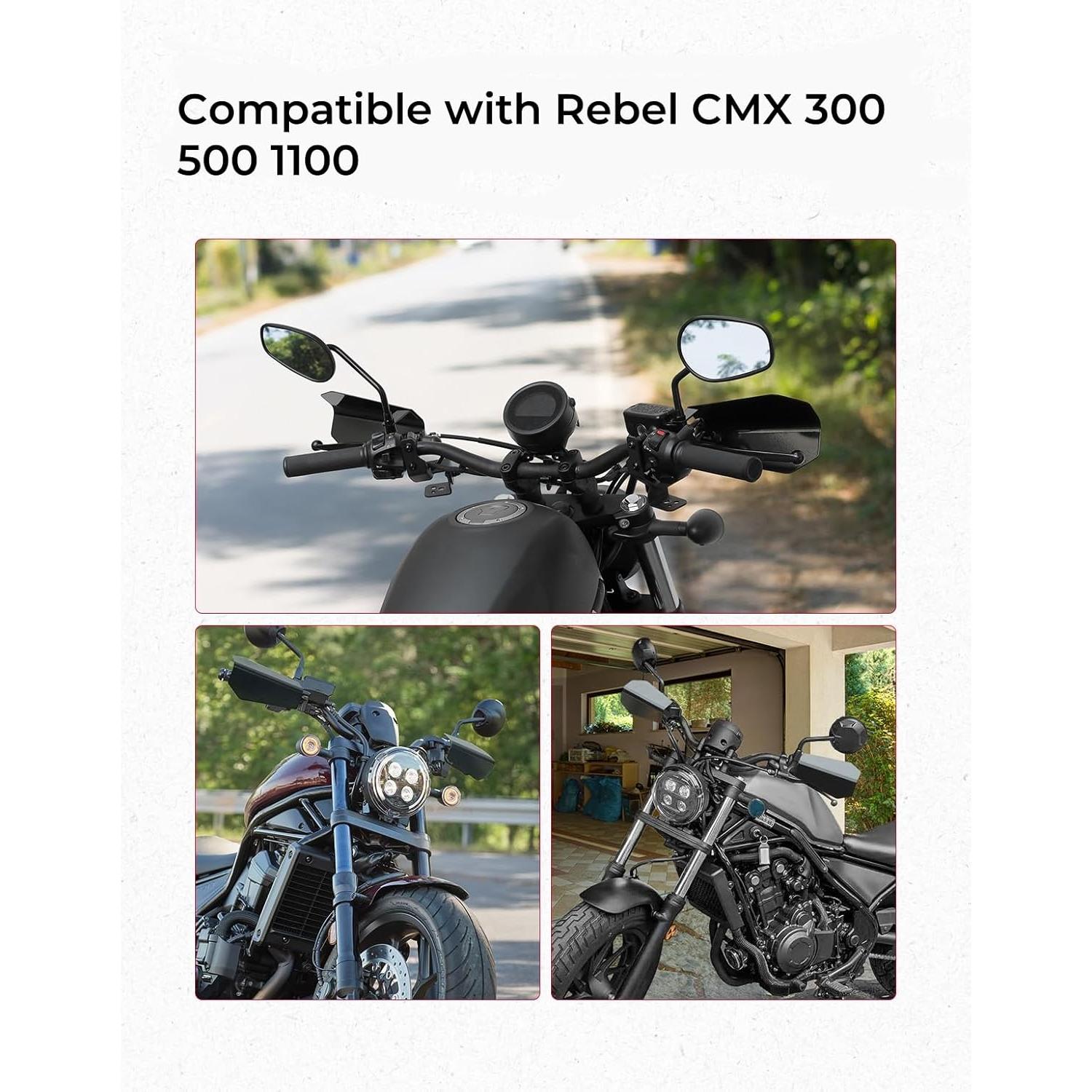 Guardabarros KEMIMOTO para Rebel CMX 300 500 1100 2017-2024