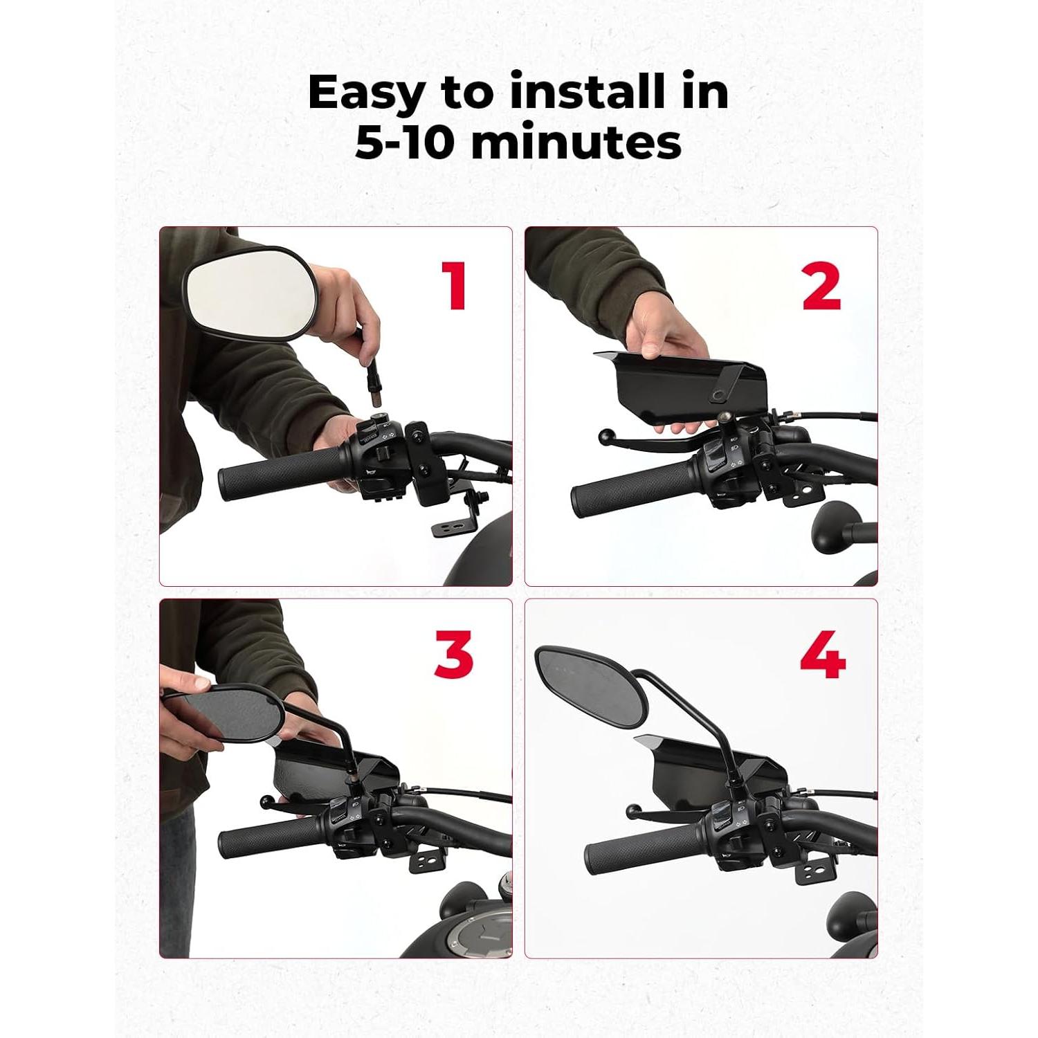 Guardabarros KEMIMOTO para Rebel CMX 300 500 1100 2017-2024