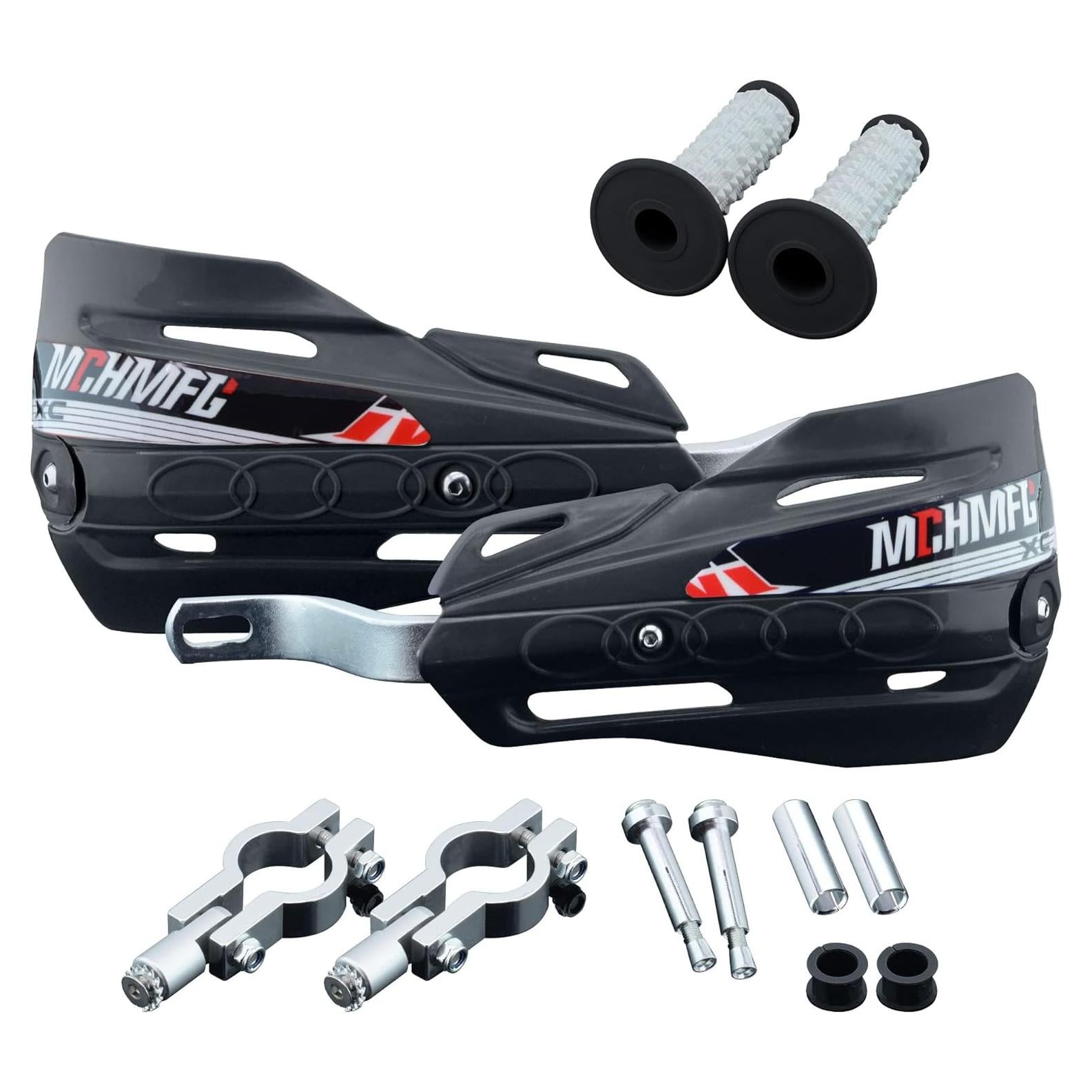 Guardias de Manos Fewfuss para Dirt Bike y ATV - Negro