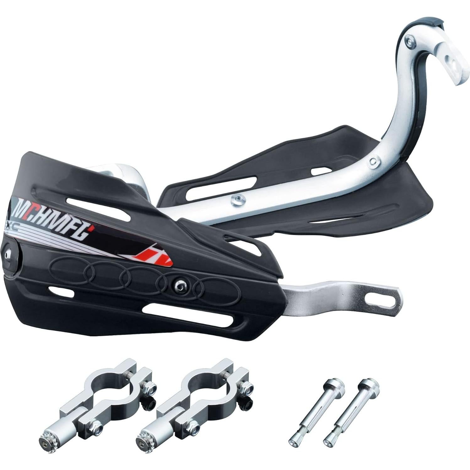 Guardias de Manos Fewfuss para Dirt Bike y ATV - Negro