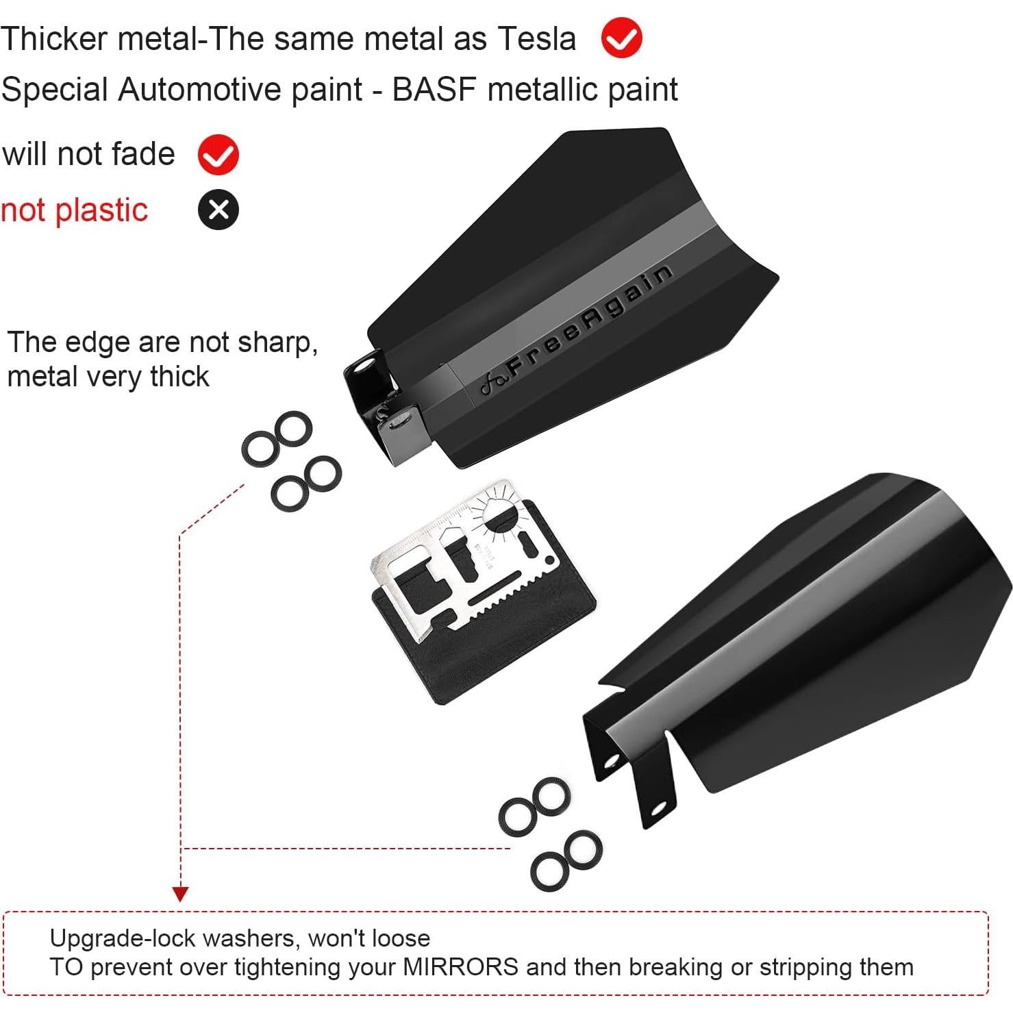 Manillas de Motocicleta FreeAgain Sobredimensionadas para Manos Grandes