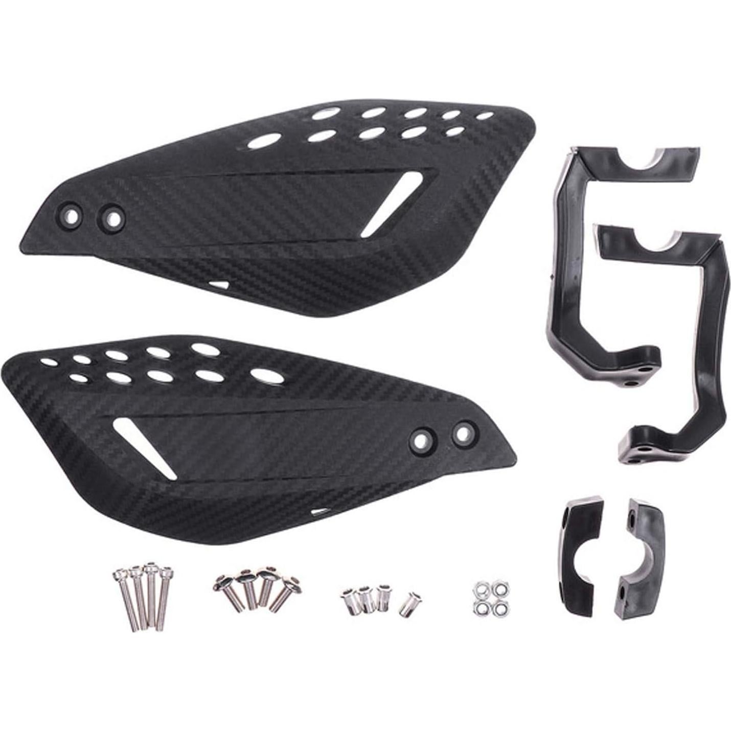 Protector de Manillar para Motocicleta SOPINEKO 22mm Negro