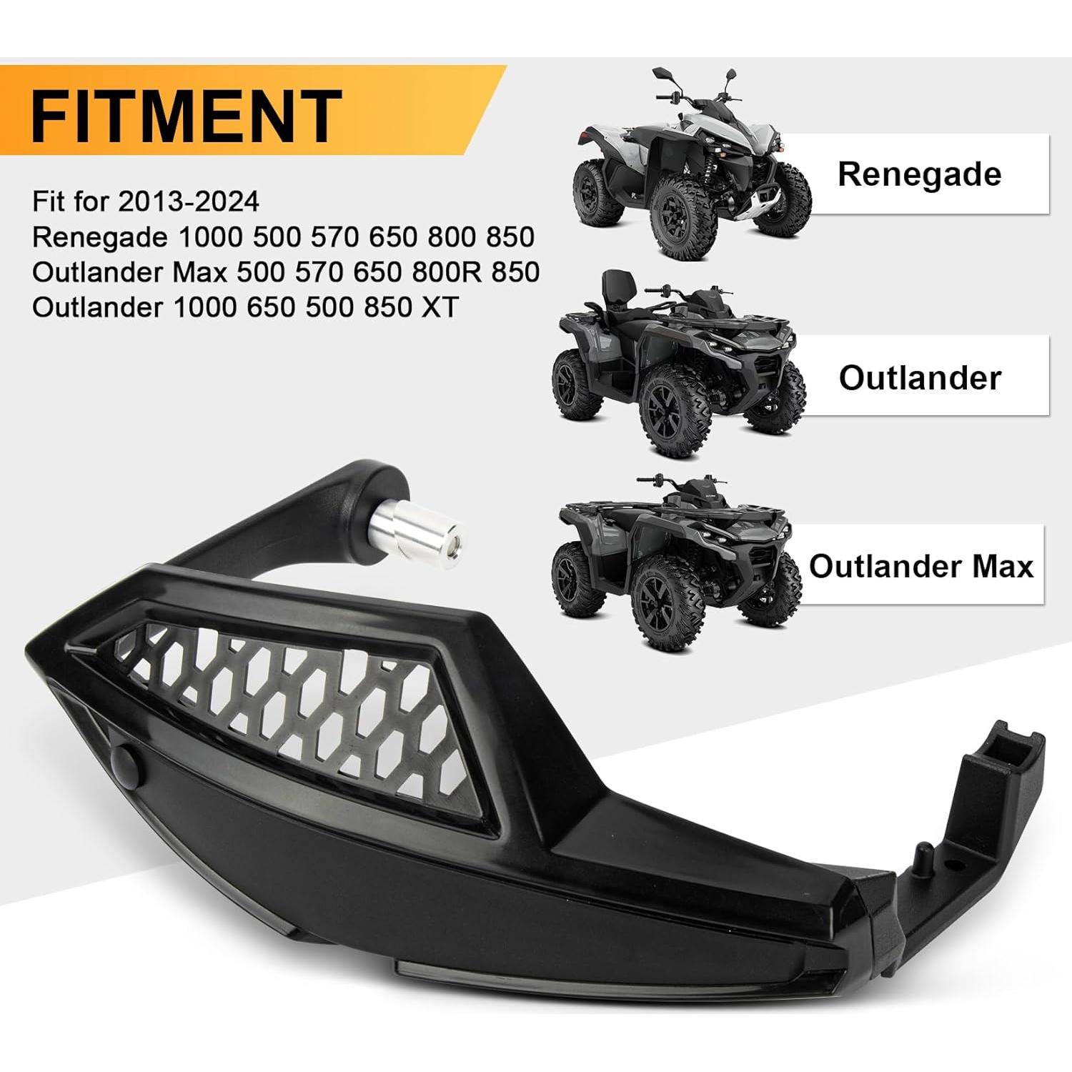 Kit de Protectores de Manillar PSLER para Outlander y Renegade 2013-2024