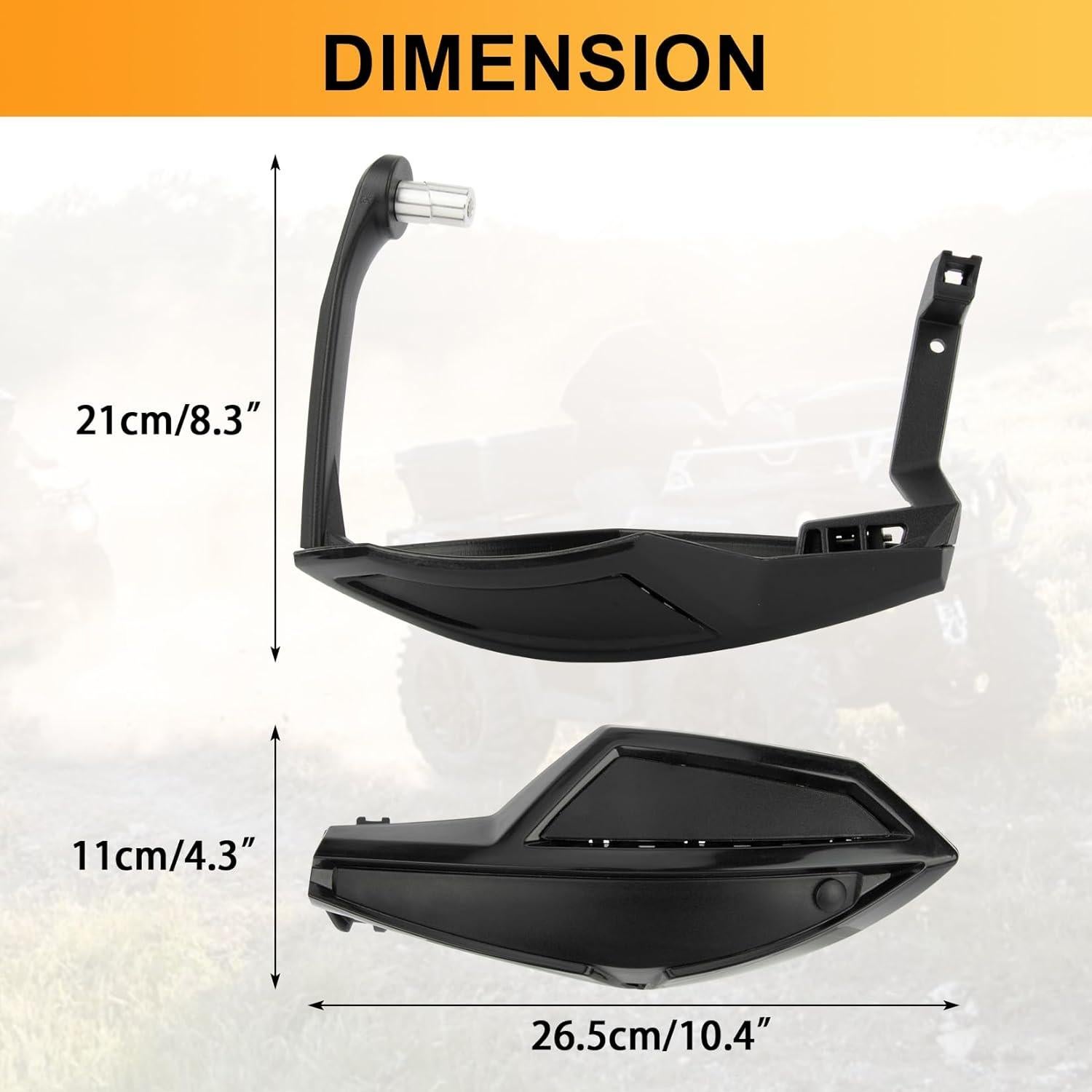 Kit de Protectores de Manillar PSLER para Outlander y Renegade 2013-2024