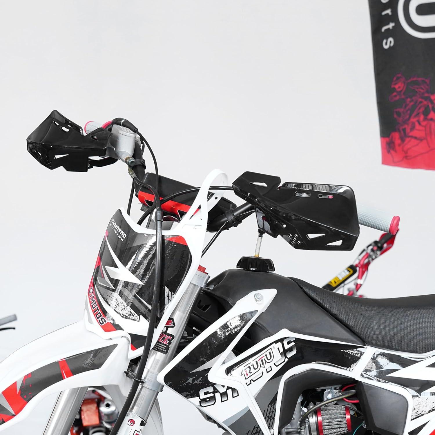 Protectores de Manos JIAYAN 22mm para Motocicleta y ATV - Negro