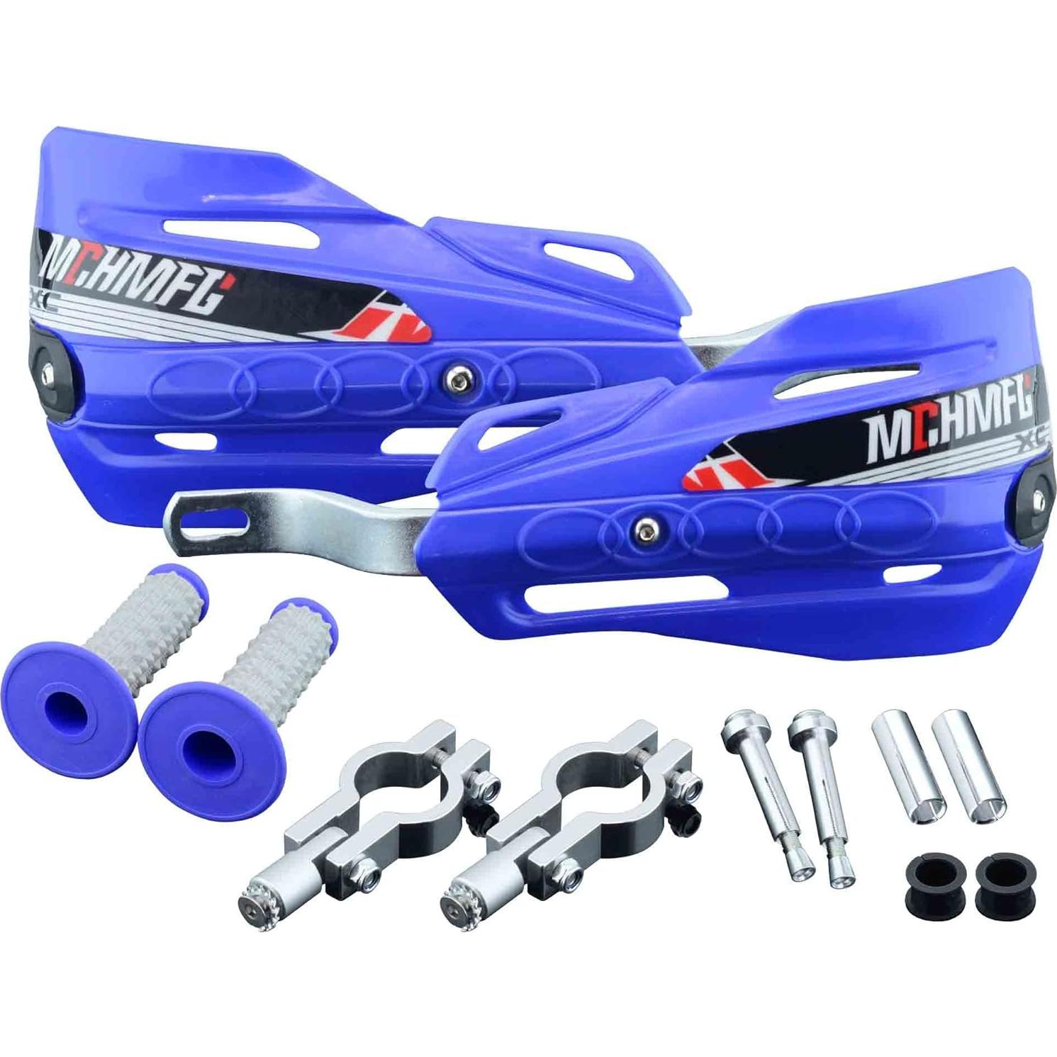 Guardamanos Universal MCHMFG para Motocicleta y ATV Azul