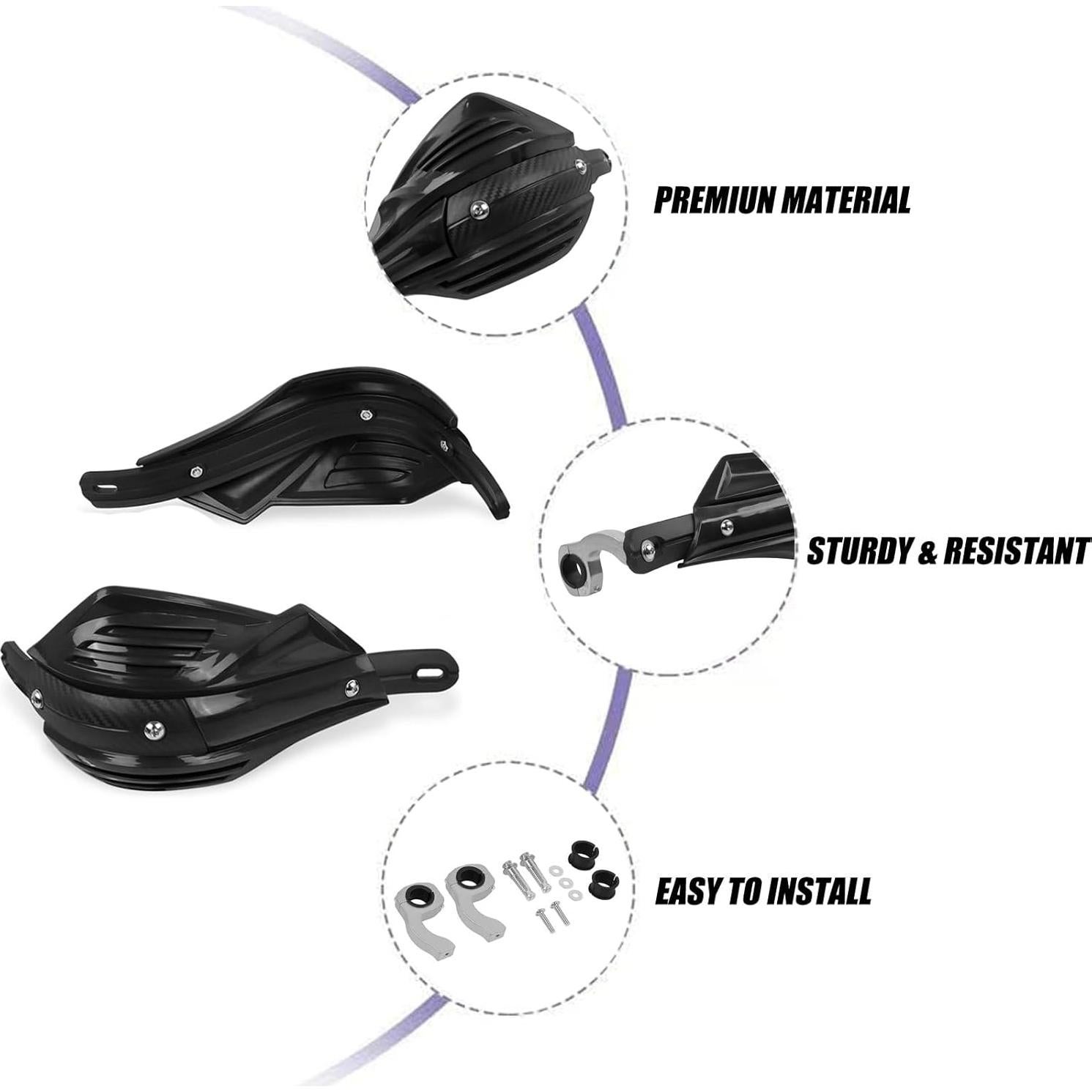 Guardamanos Universal KKZOL para Motocicleta 22mm y 28mm