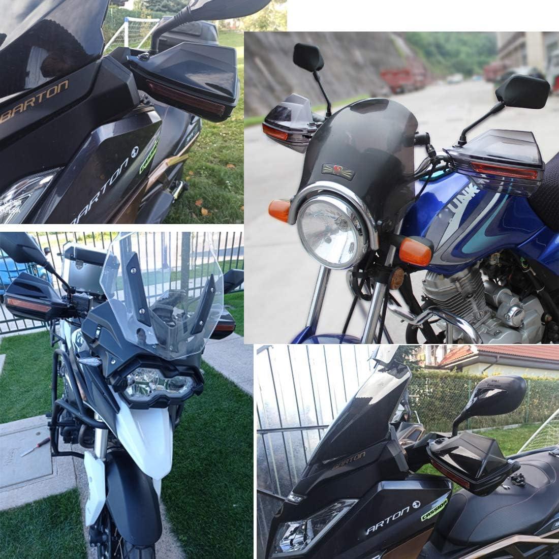 Protector de Manos para Motocicleta evomosa - Negro Universal