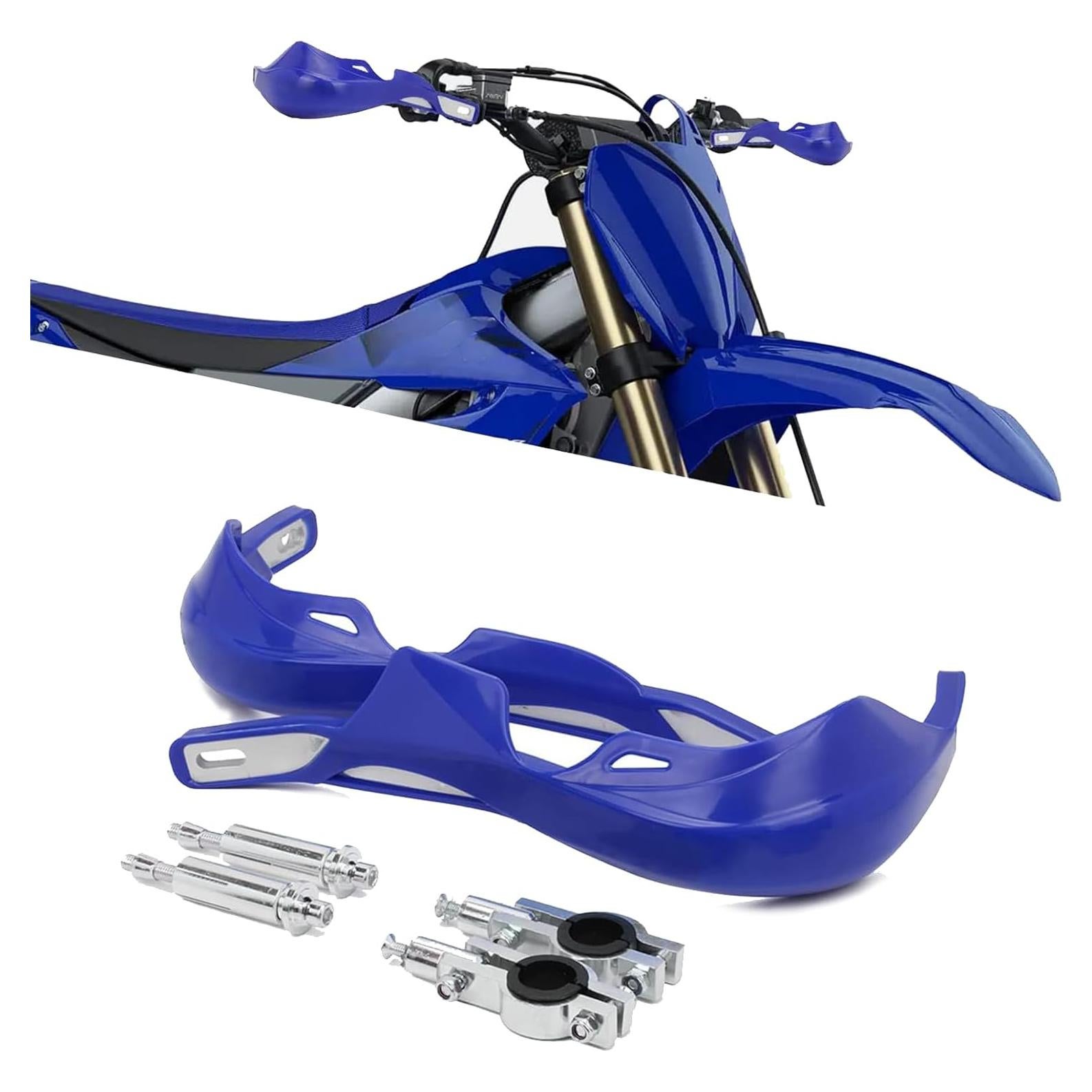 Guardias de Manos USTPO Universales para Motocicleta 22mm 28mm Azul