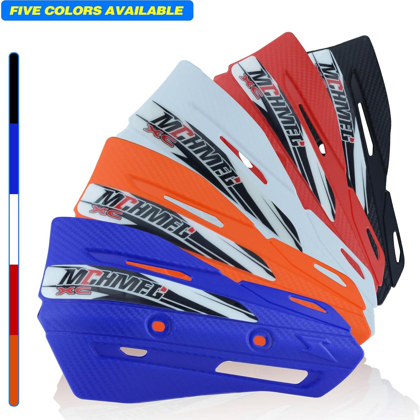 Guardias de Manos MCHMFG Universales para Motocicleta 22mm y 28mm - Azul