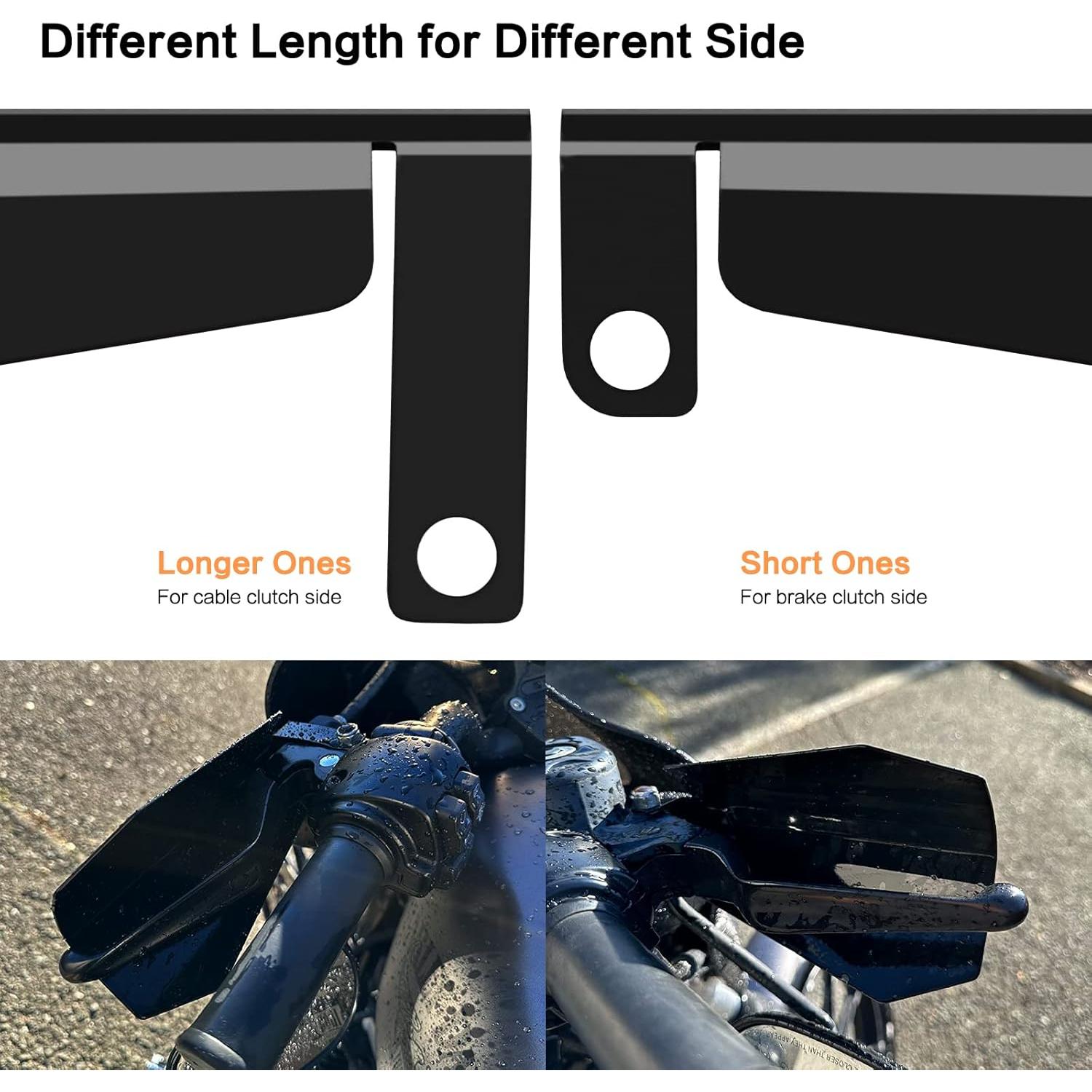 Guardabarros de Motocicleta VG MOTO Grande para Harley 2007-2023