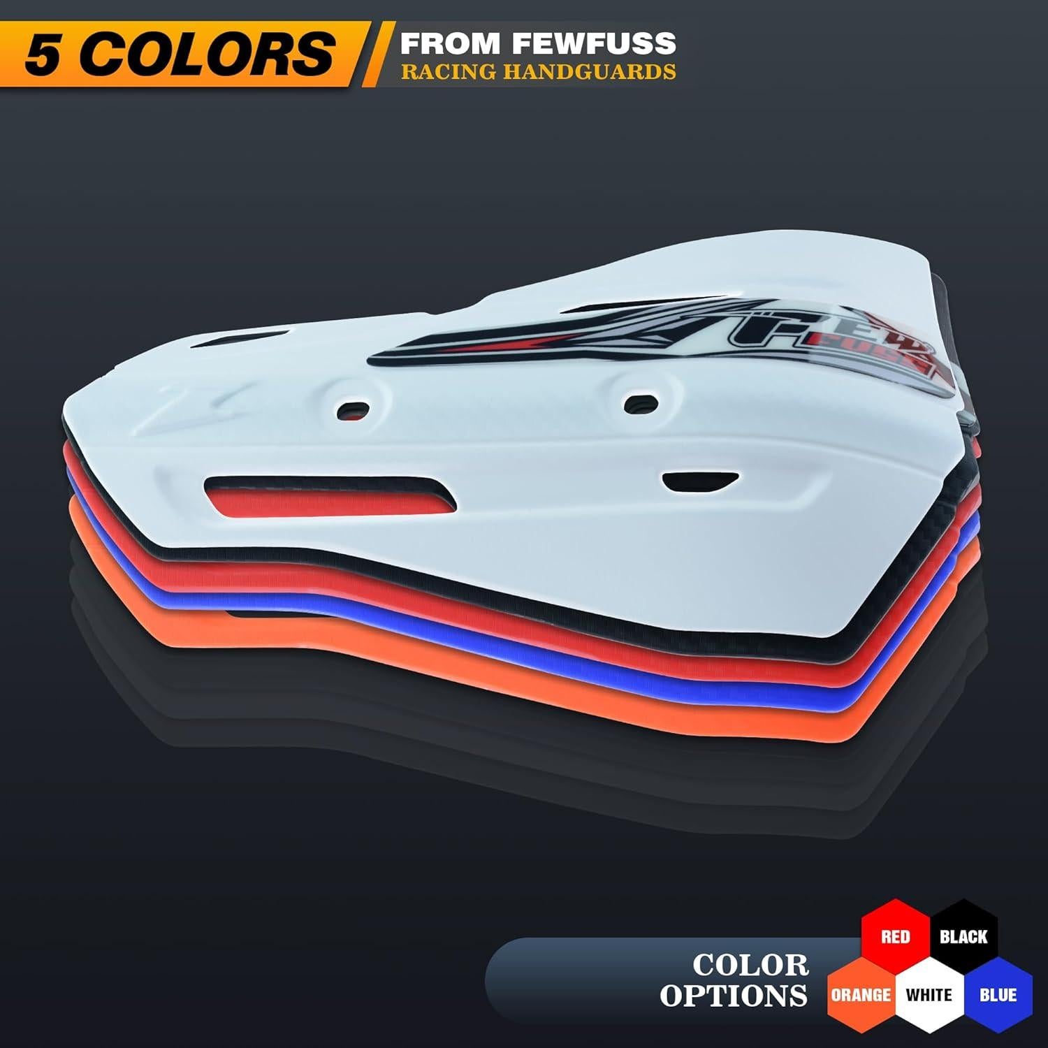 Guardias de Manos Universales Fewfuss para Motocicleta de Tierra 22mm y 28mm