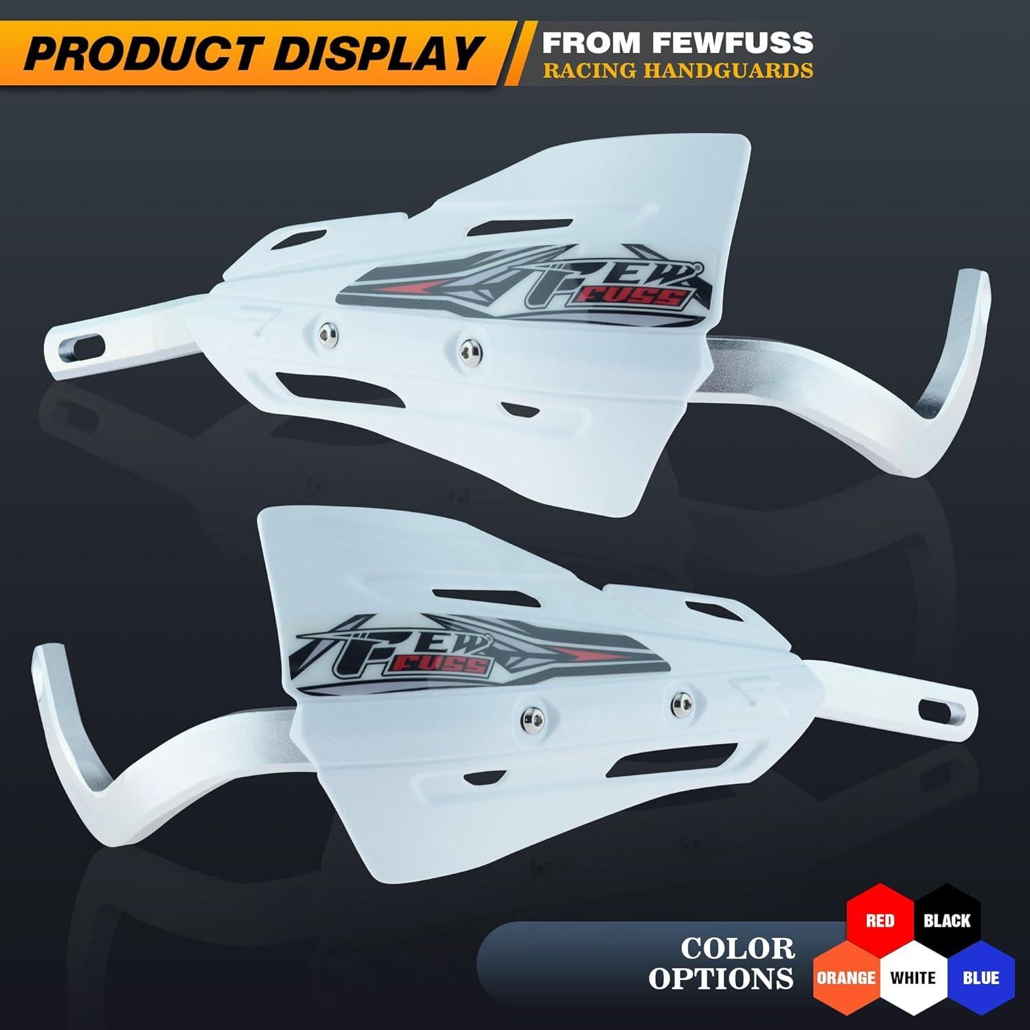 Guardias de Manos Universales Fewfuss para Motocicleta de Tierra 22mm y 28mm