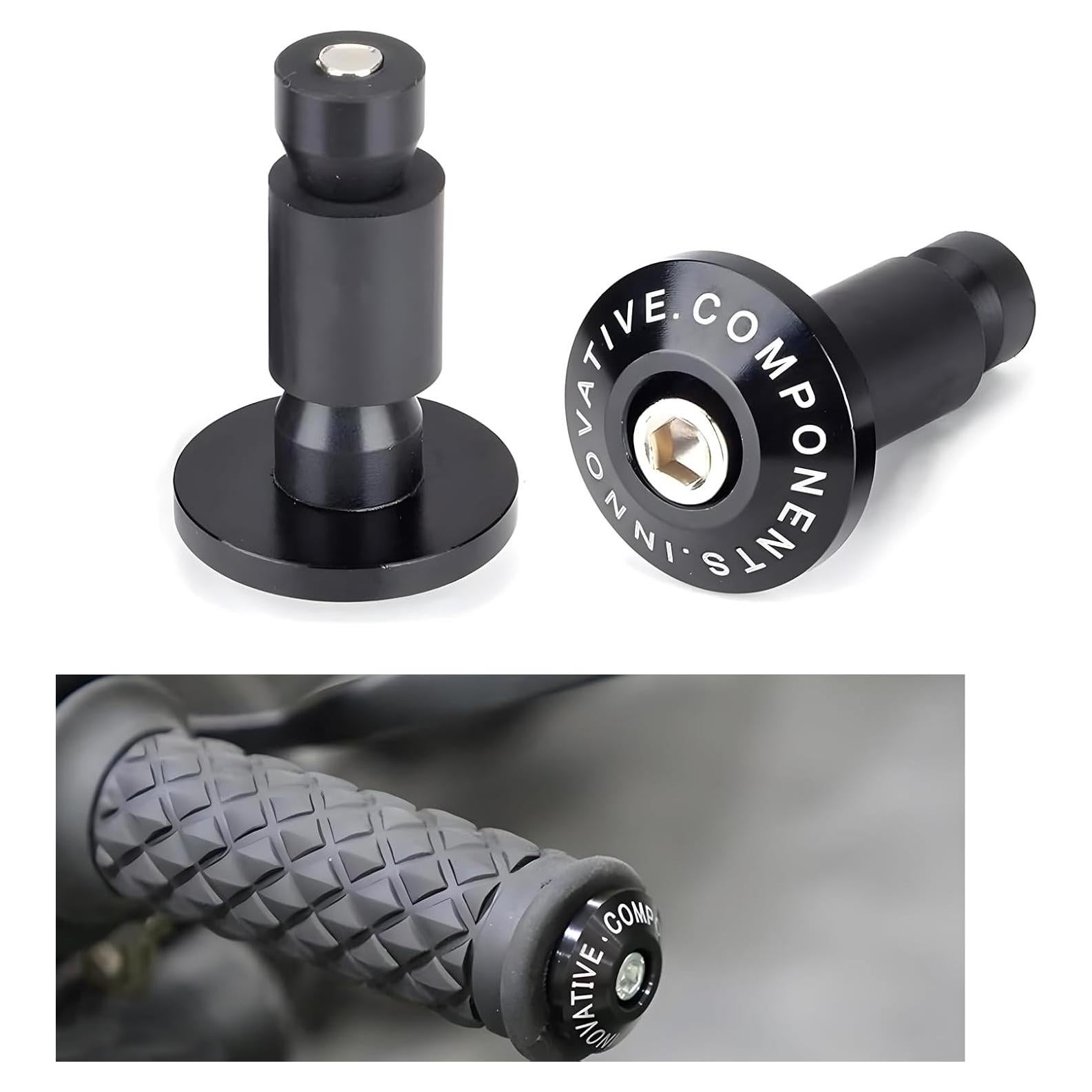 Tapones de Manillar de Motocicleta Shakas SHABS3322BL-2PC