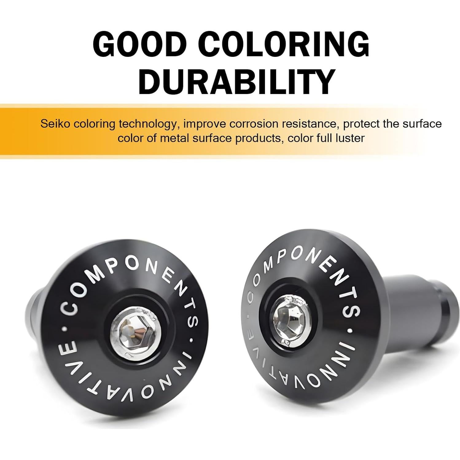 Tapones de Manillar de Motocicleta Shakas SHABS3322BL-2PC