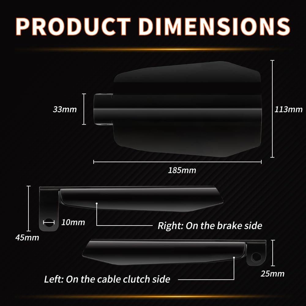 Protectores de Manos Sidaqi para Motocicleta Pequeños 400g