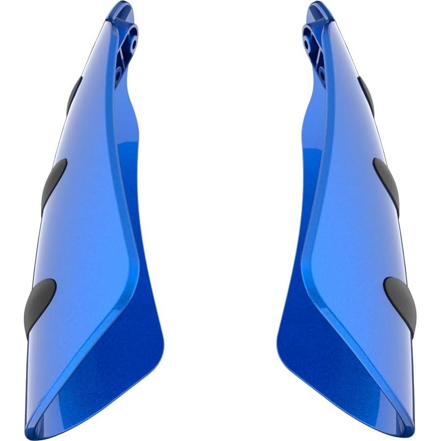 Guardabarros de Motocicleta Advanblack Azul Explosión para Harley