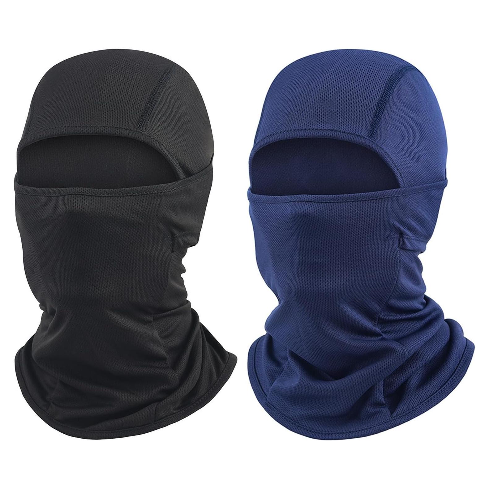 2Pack Balaclava Máscara Facial UV Protección Solar Unisex