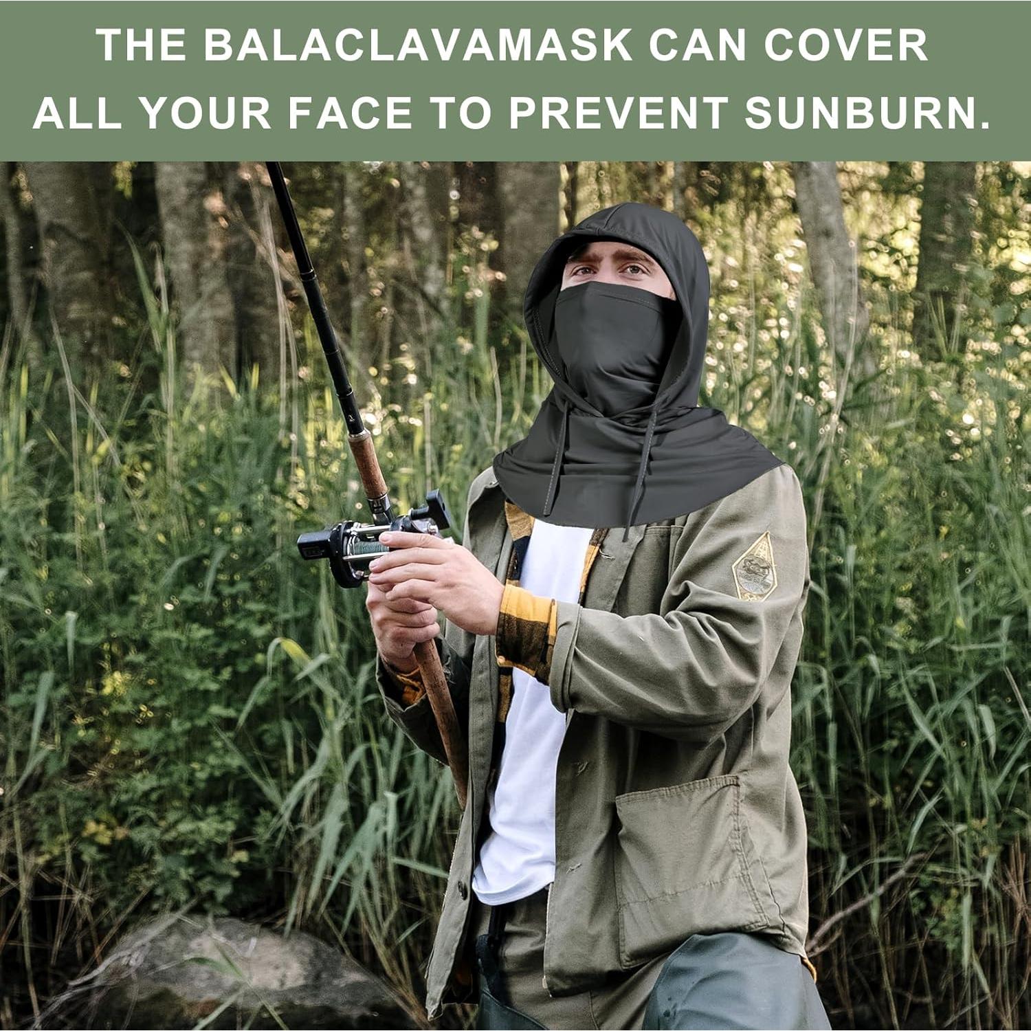 Paquete de 3 Balaclavas UV Transpirables para Hombres y Mujeres