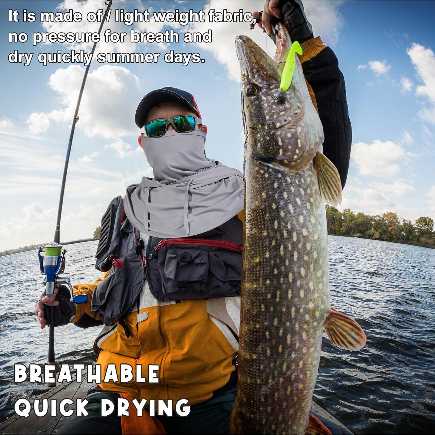 Paquete de 3 Balaclavas UV Transpirables para Hombres y Mujeres