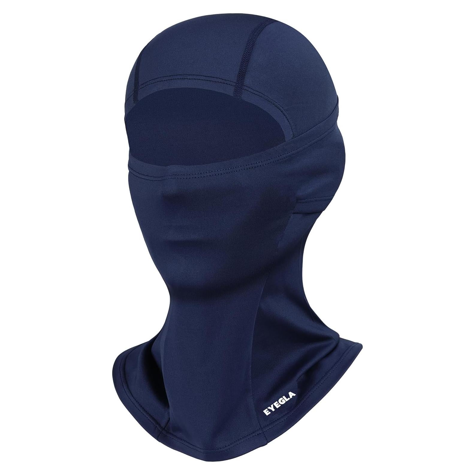 Máscara Balaclava Esquí Unisex Azul Marino Protección Solar