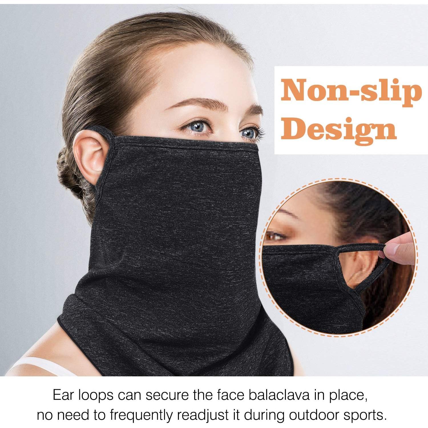 Bufanda Máscara Bandana MoKo 3 Paquetes con Filtro UV