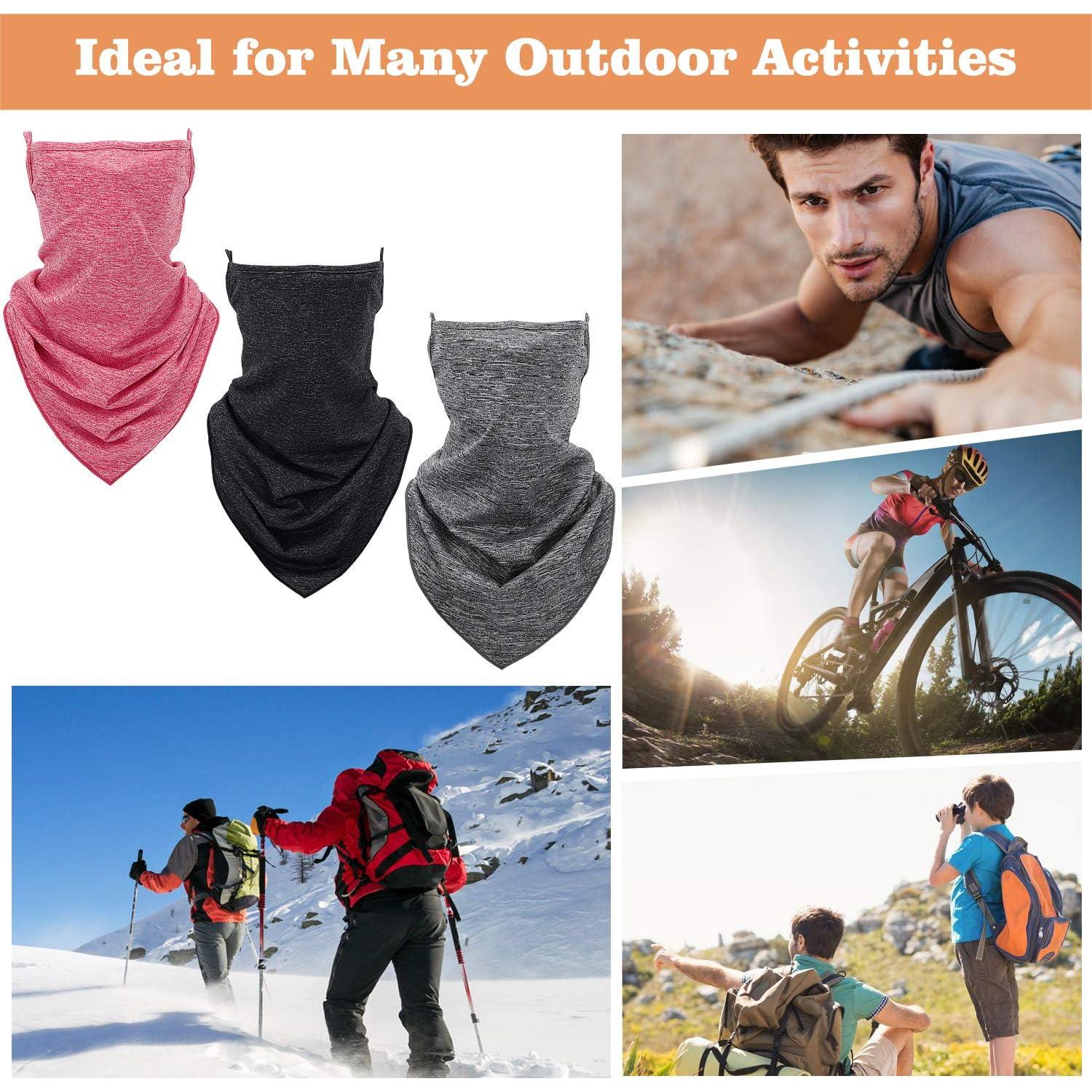 Bufanda Máscara Bandana MoKo 3 Paquetes con Filtro UV