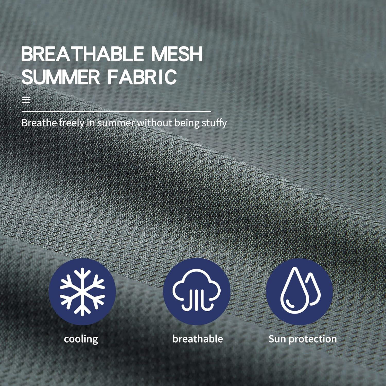 Balaclava SUNMECI Transpirable Protección Solar para Motocicleta