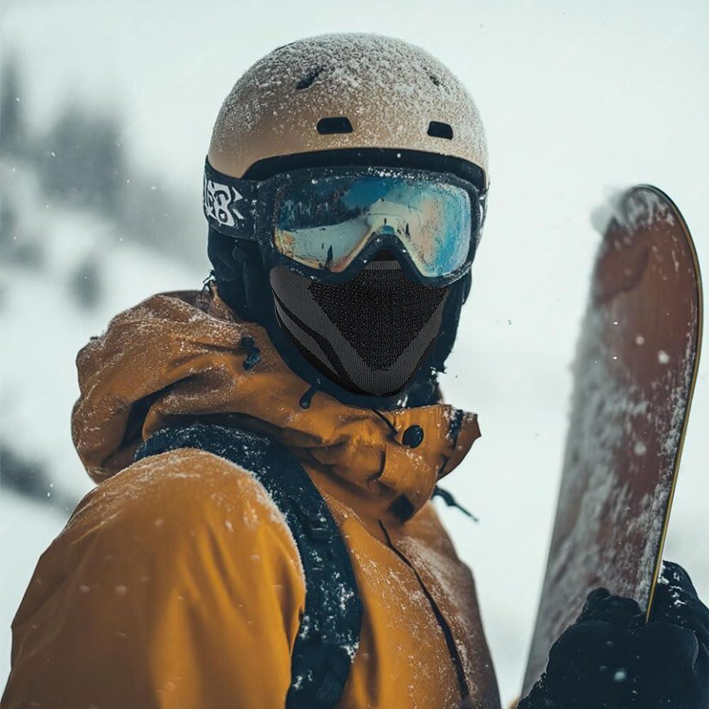 Máscara Balaclava Unisex Paeceioni BC-001 para Esquí y Motocicleta