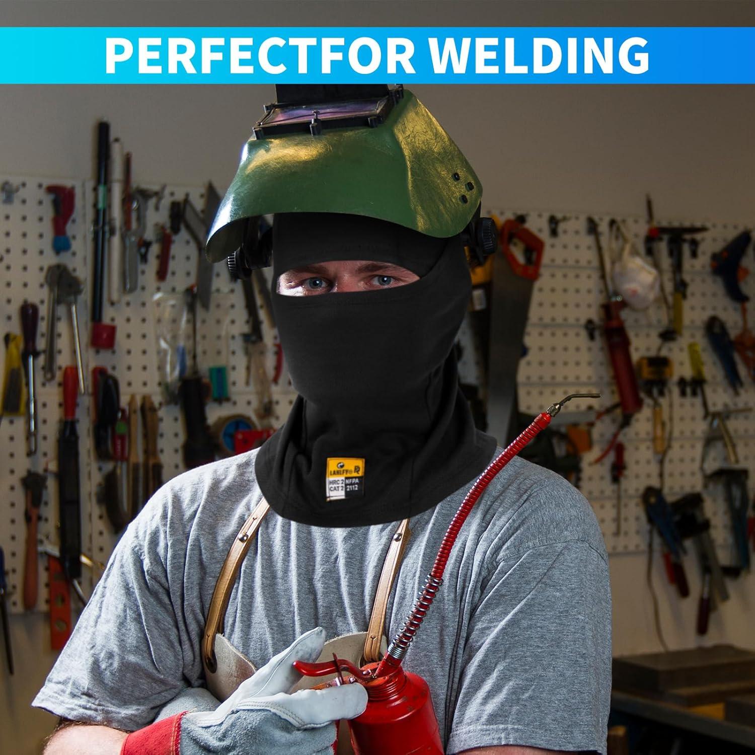 Pasamontañas FR LANLFY Ligero Unisex Negro 2 Pcs