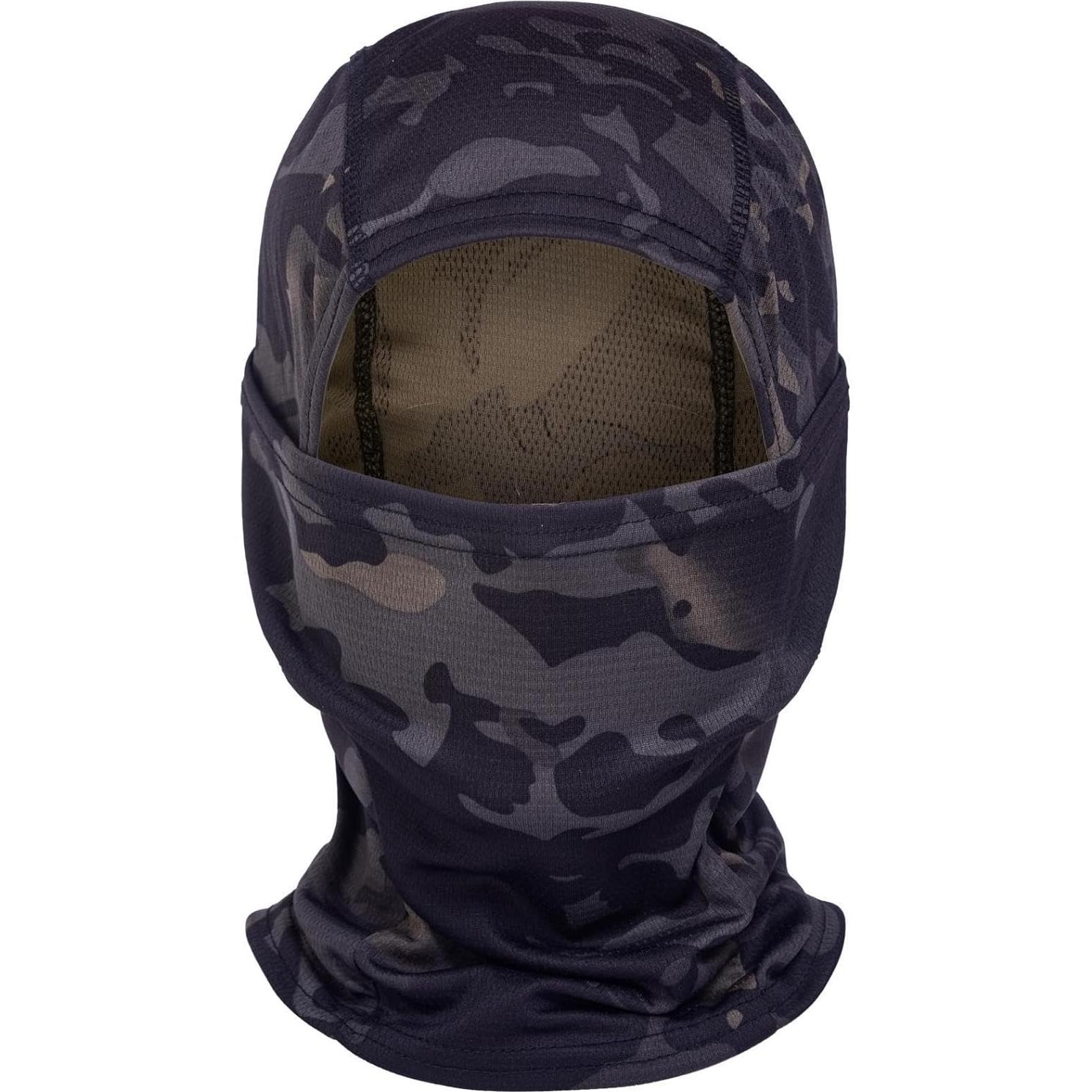 Balaclava Camo CAMOTER Unisex para Esquí y Caza UV