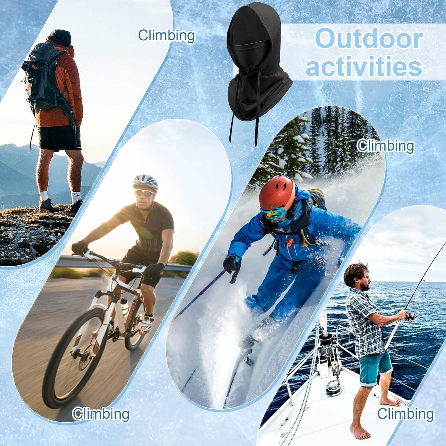 Paquete de 3 Máscaras Balaclava Refrigerantes UPF 50+