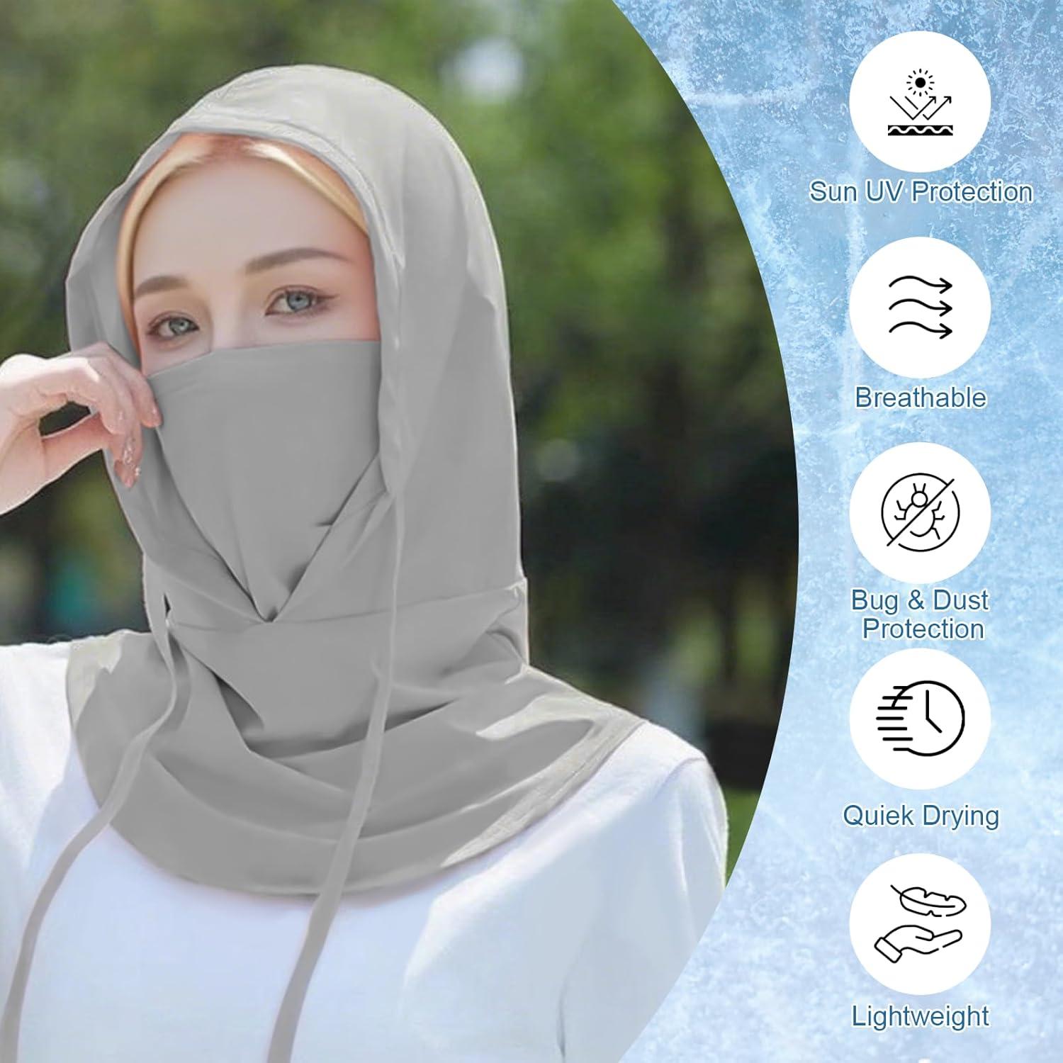 Paquete de 3 Máscaras Balaclava Refrigerantes UPF 50+