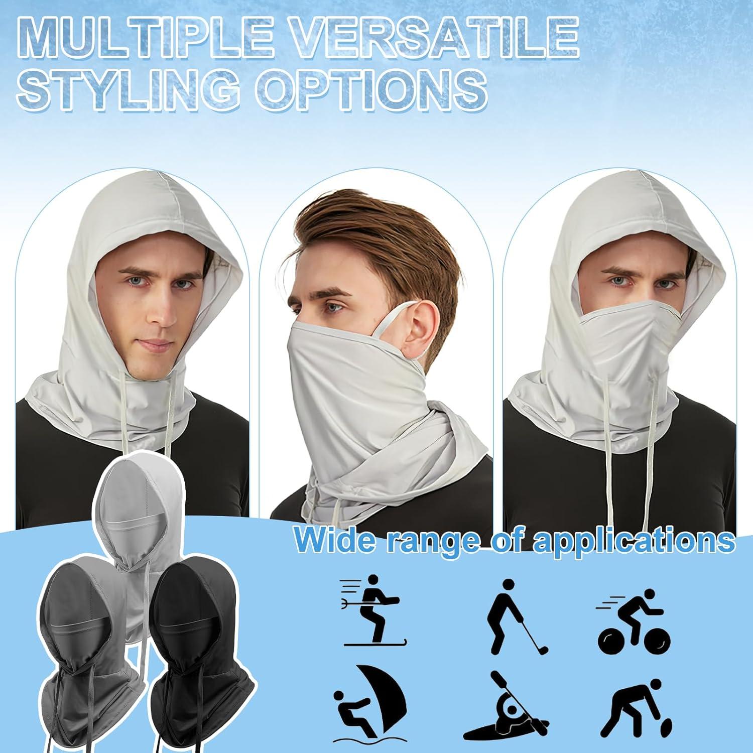 Paquete de 3 Máscaras Balaclava Refrigerantes UPF 50+