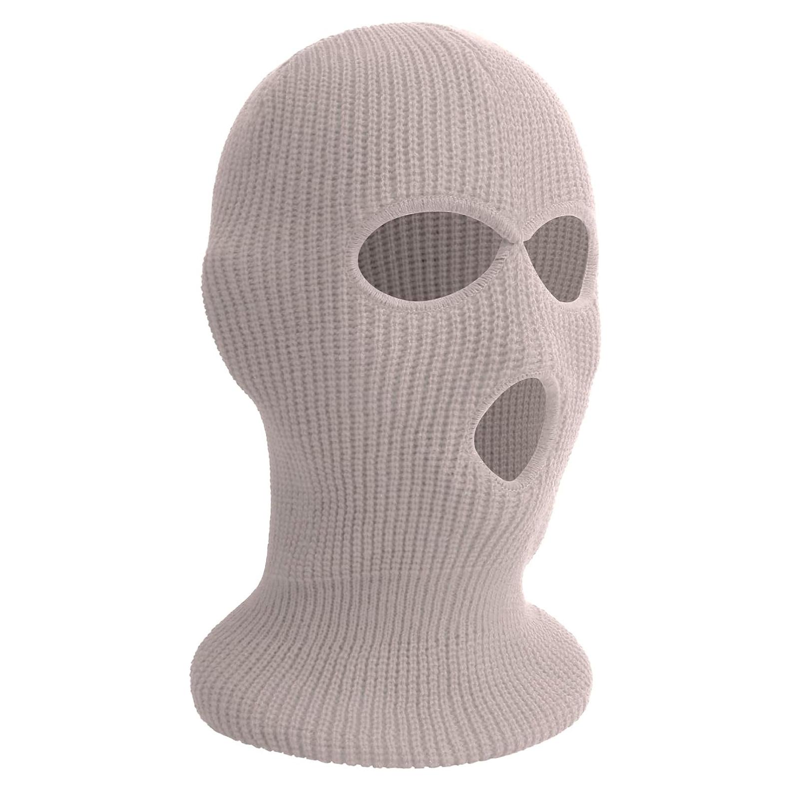 Máscara de Esquí de Cara Completa 3 Agujeros Unisex - Invierno